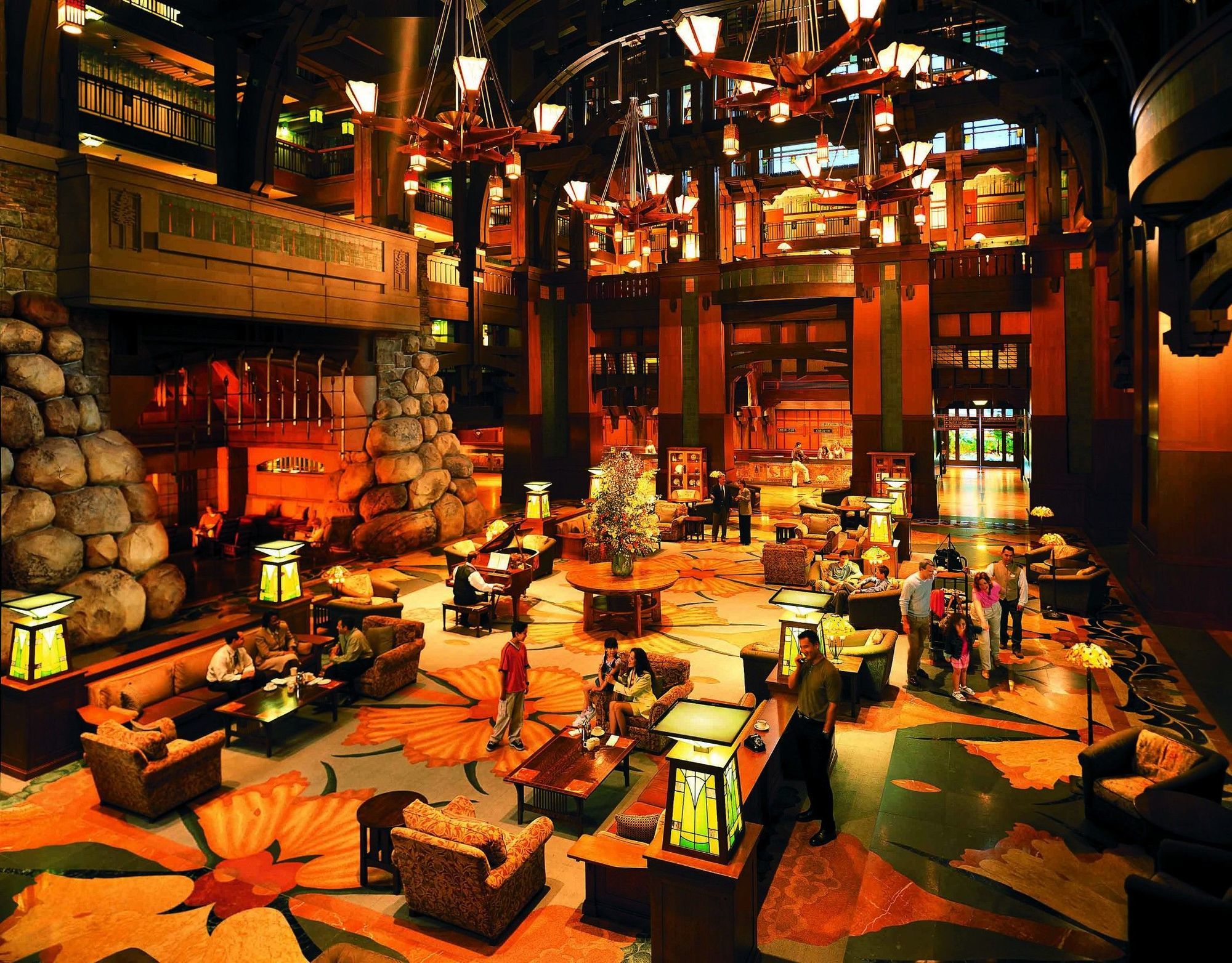 Disney'S Grand Californian Anaheim Interiér fotografie